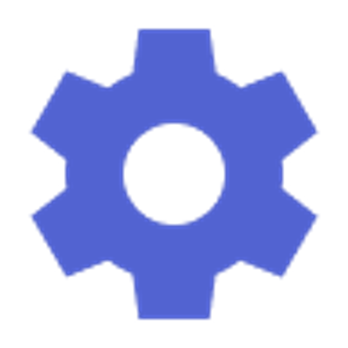 Settings Sharp icon