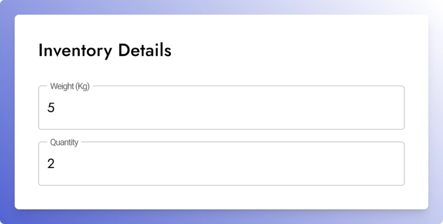 Inventory Tracking and Material Management