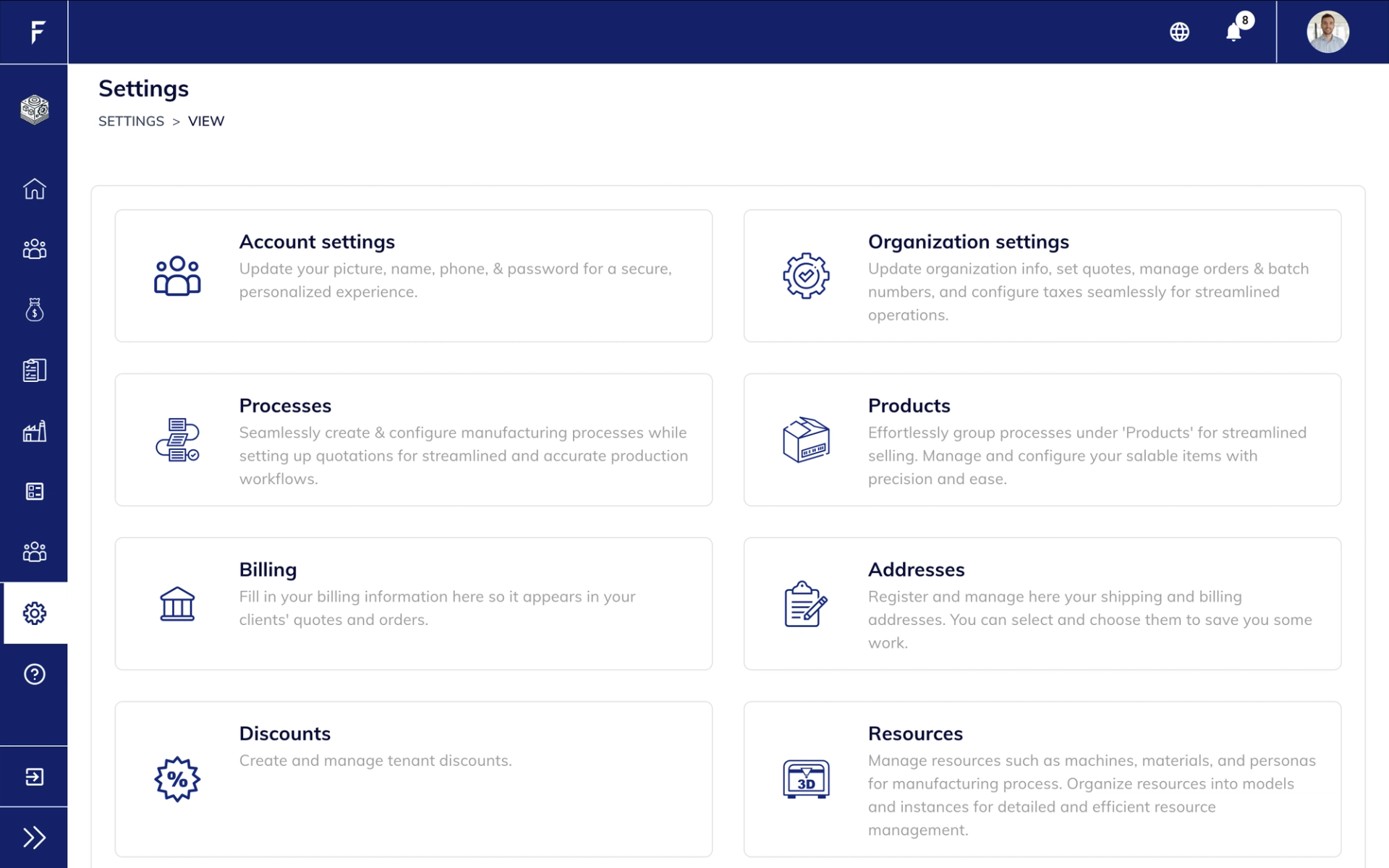 Users overview