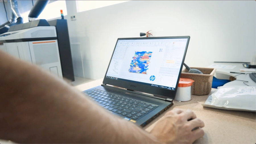 Fabrex colab with HP