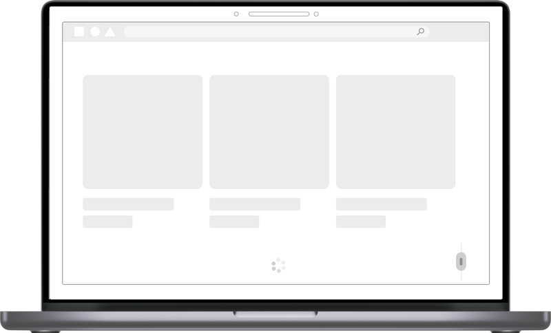 Skeleton infinite loading