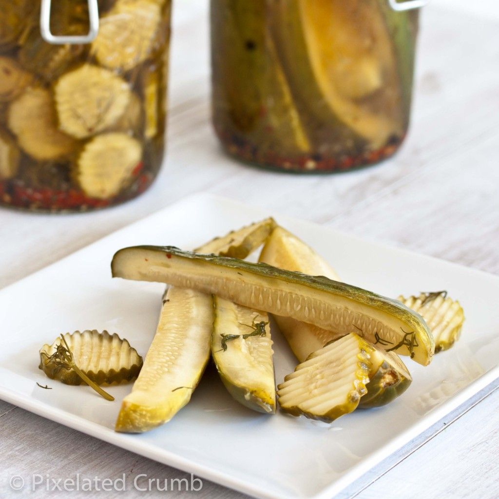 Spicy, Crunchy Dill Pickles