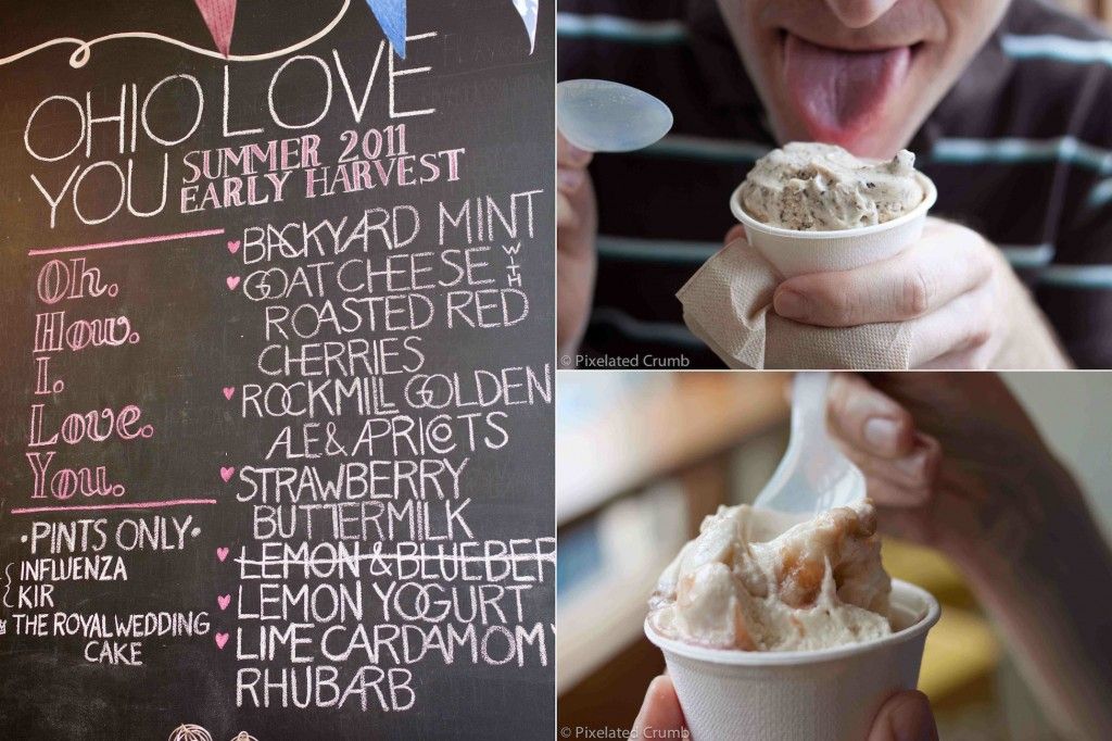 Jeni's Ice Cream Flavors and Scoops