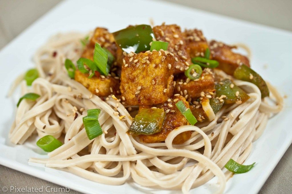 Garlic-Ginge Tofu