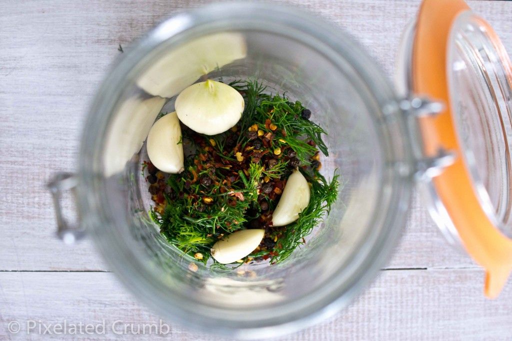 Spices for Dill Cucumbers