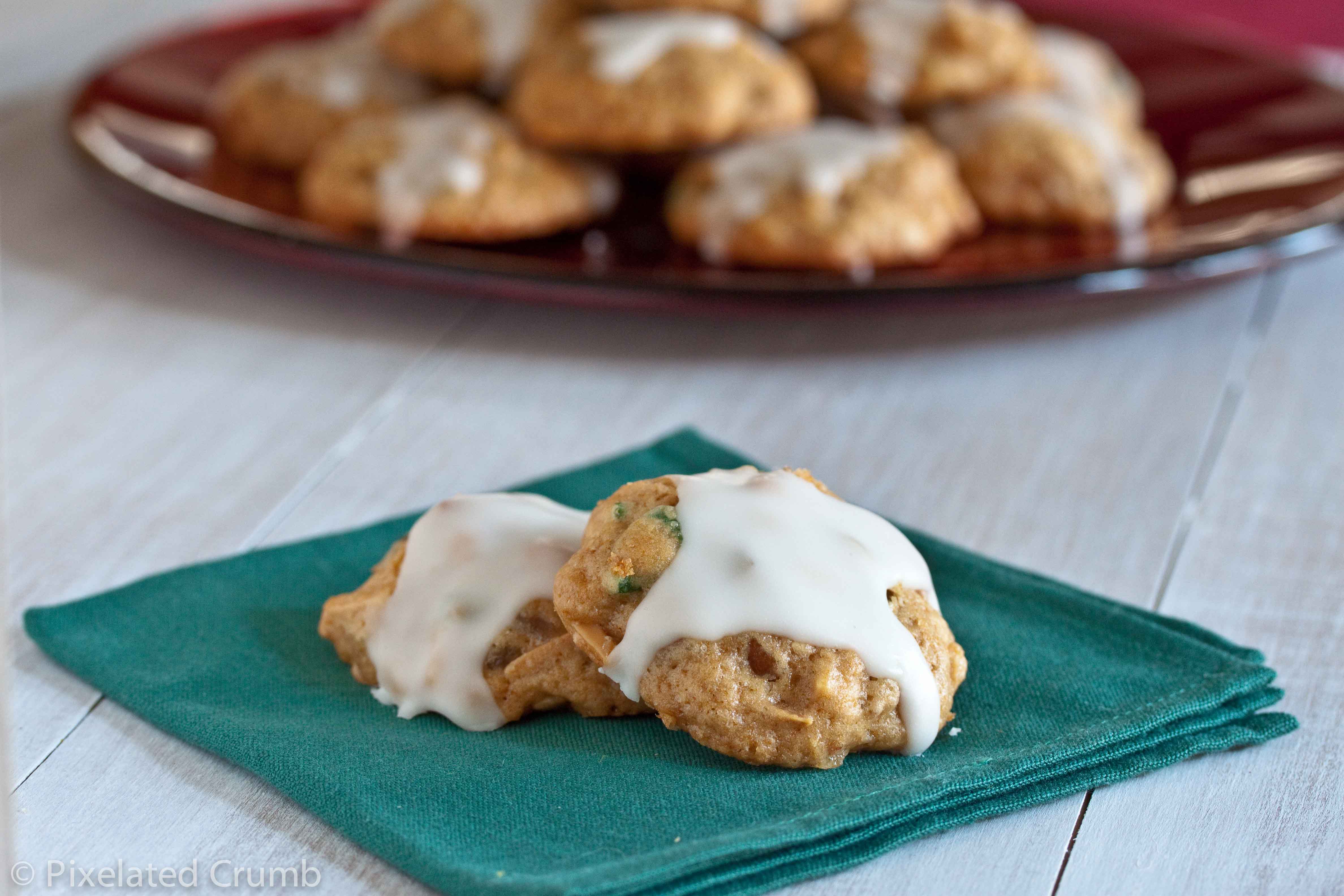 Jubilee Jumbles (aka fruitcake cookies)