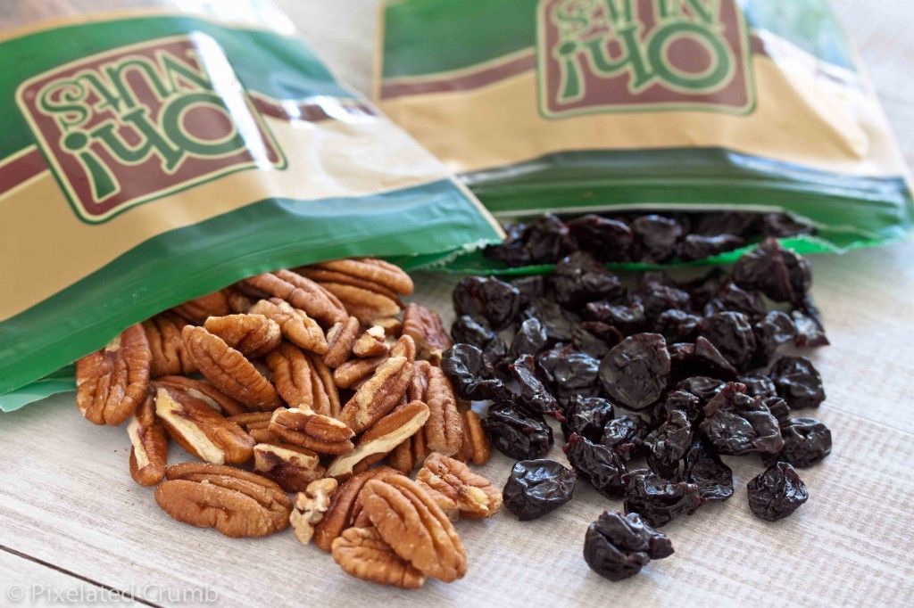 Pecans and Dried Cherries