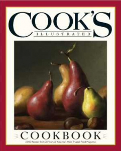 Cooks Illsutrated Cookbook