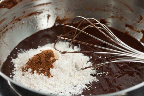 spices in spiced chocolate cake
