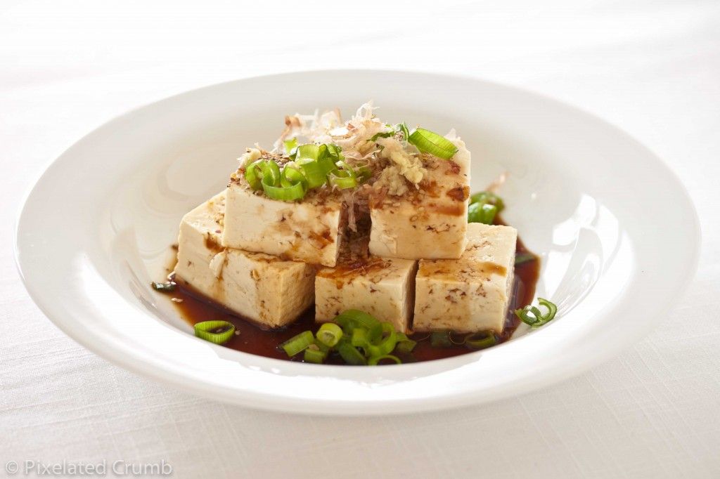 Hiyayakko (Japanese Cold Tofu)