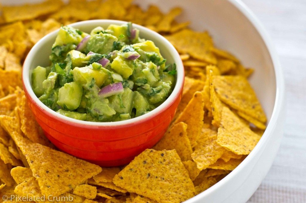 Pineapple and Cucumber Guacamole