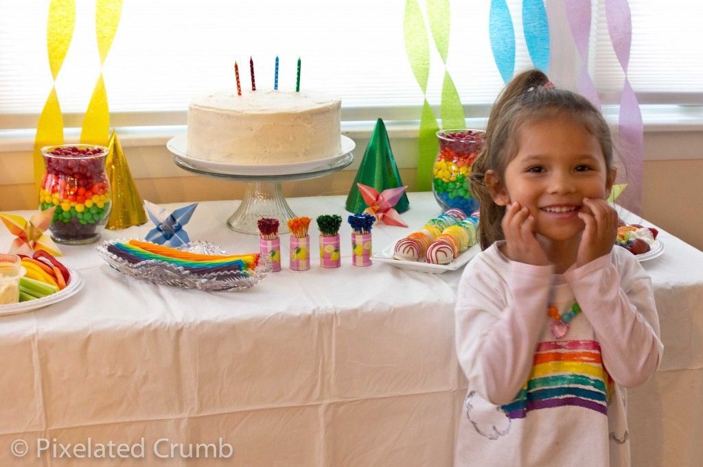 Eliana and her Rainbow Party