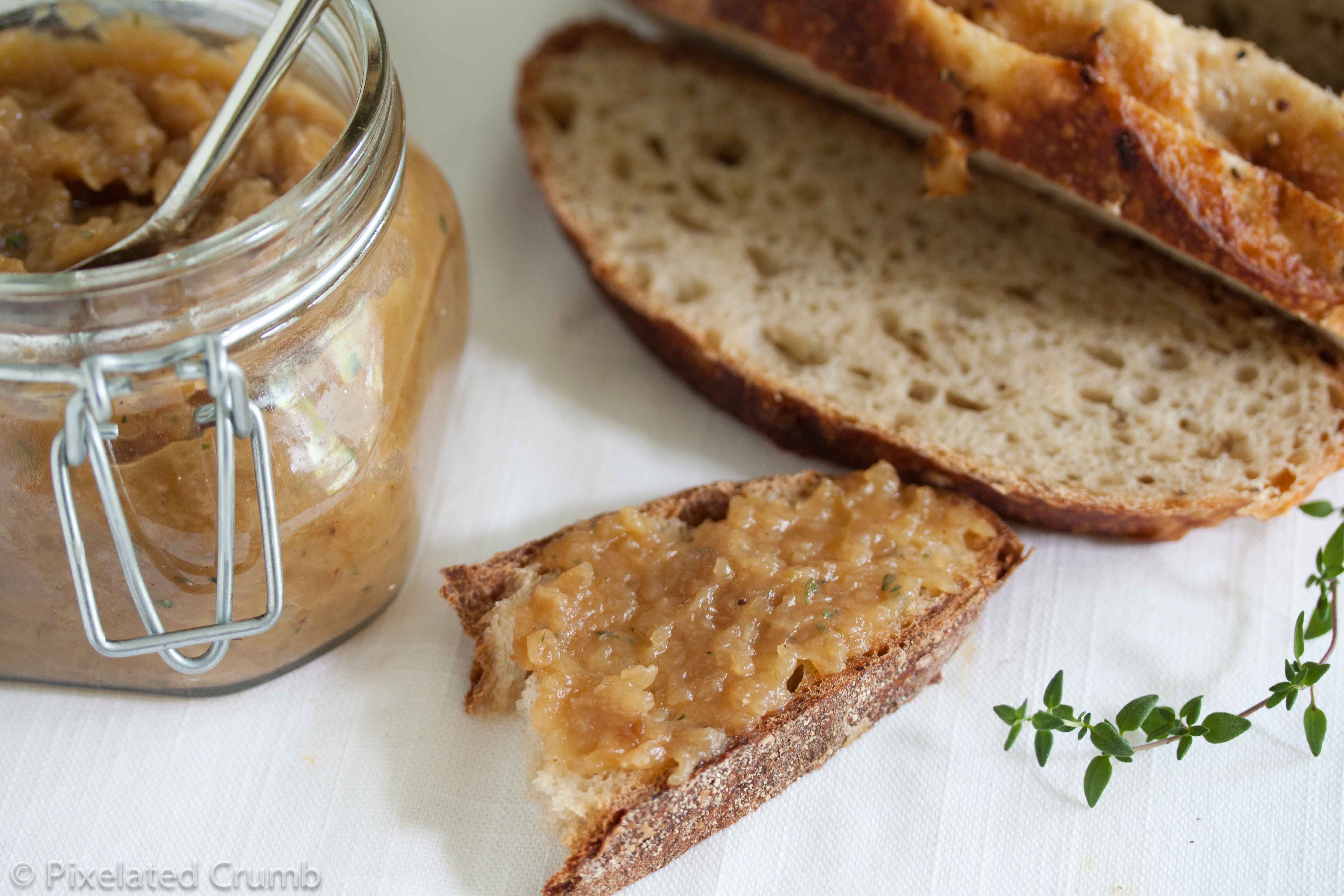 Caramelized Onion Jam with Dark Rum