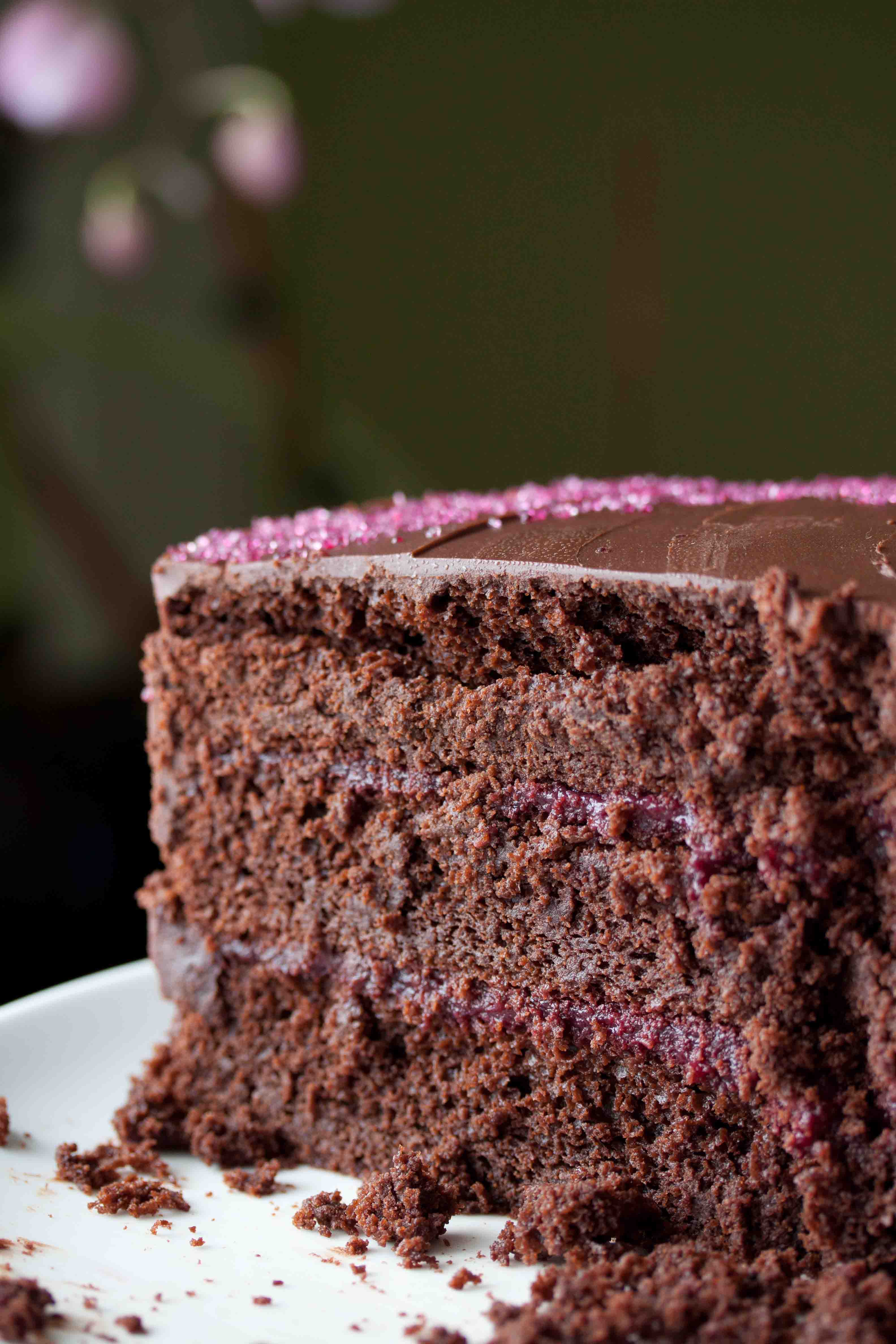 Chocolate Raspberry Cake