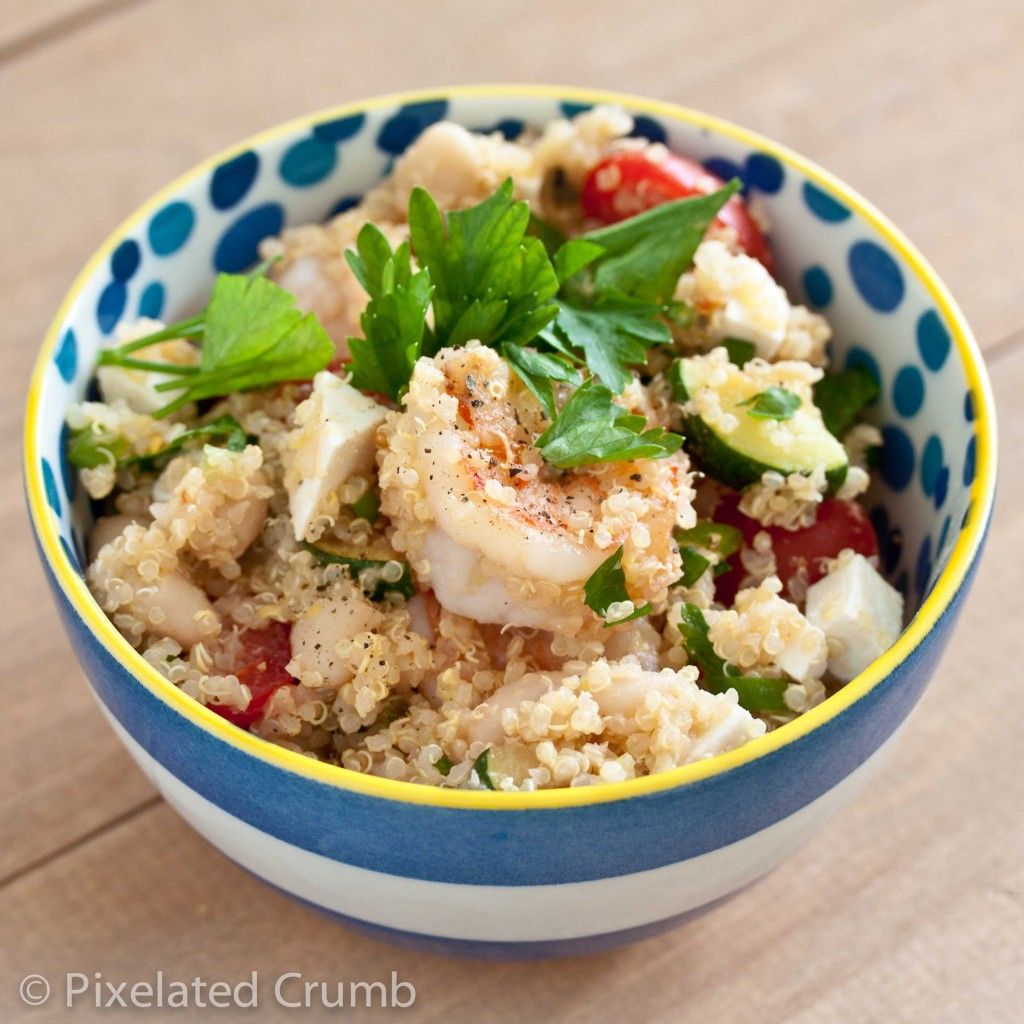 Quinoa Shrimp Salad