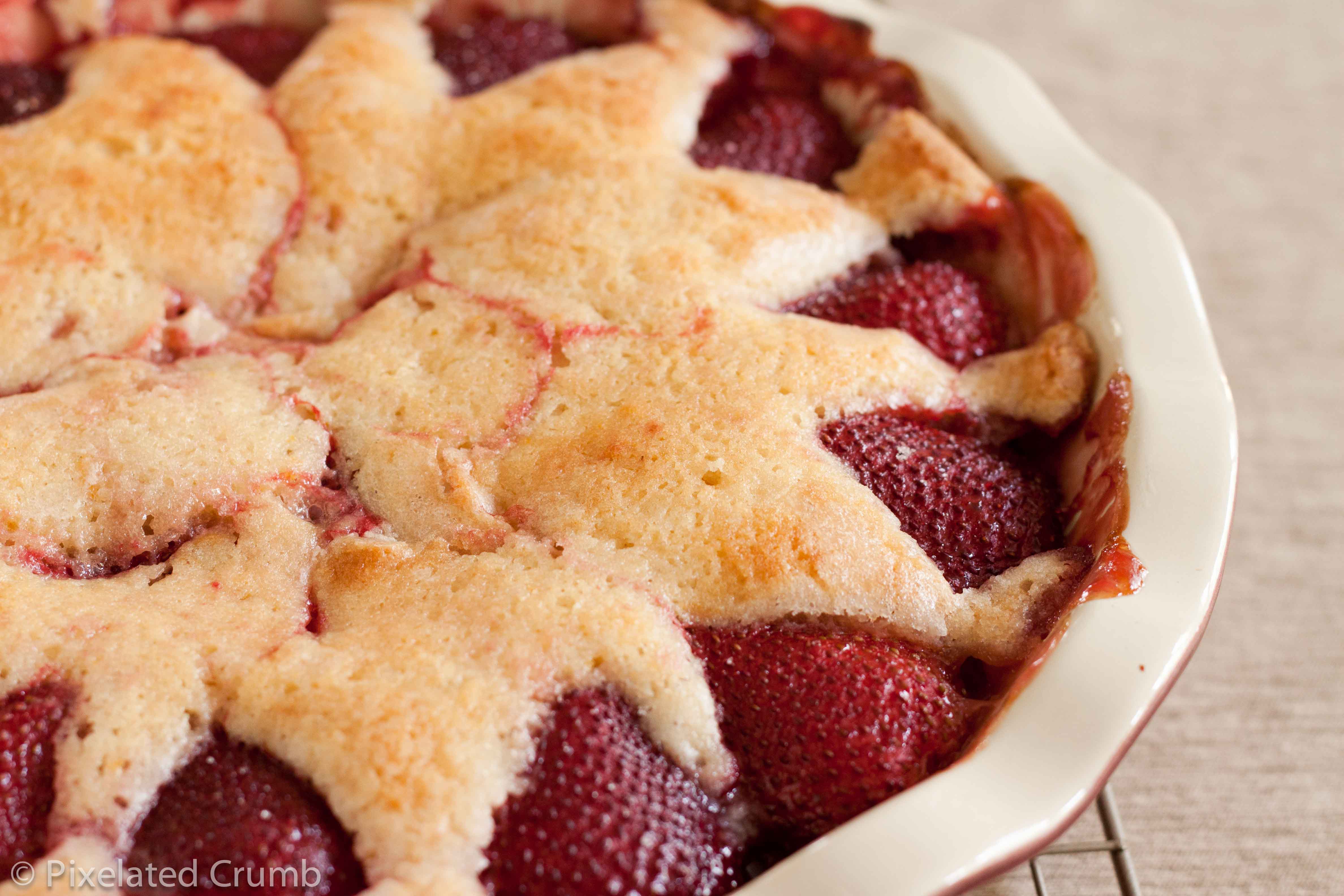 Strawberry Starburst Cake
