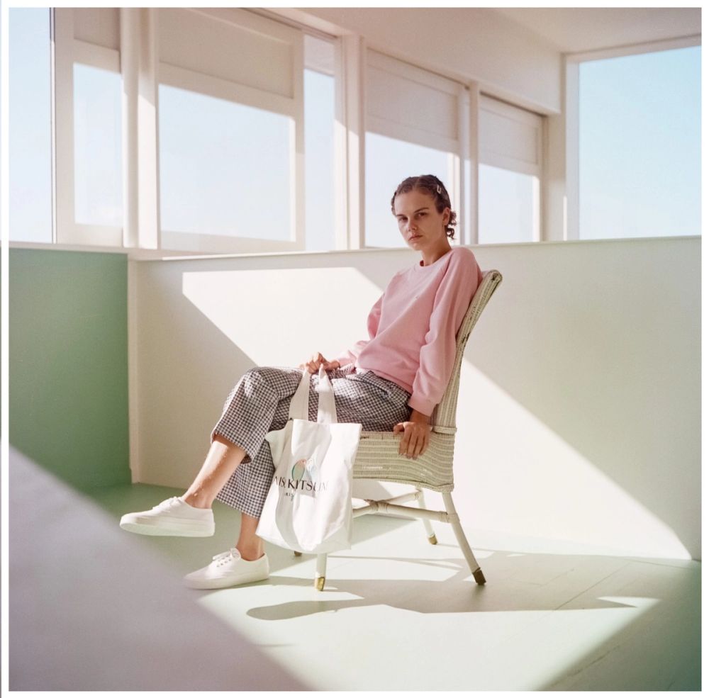 Maison Kitsuné — 35mm film photograph by Jackson Seebohm