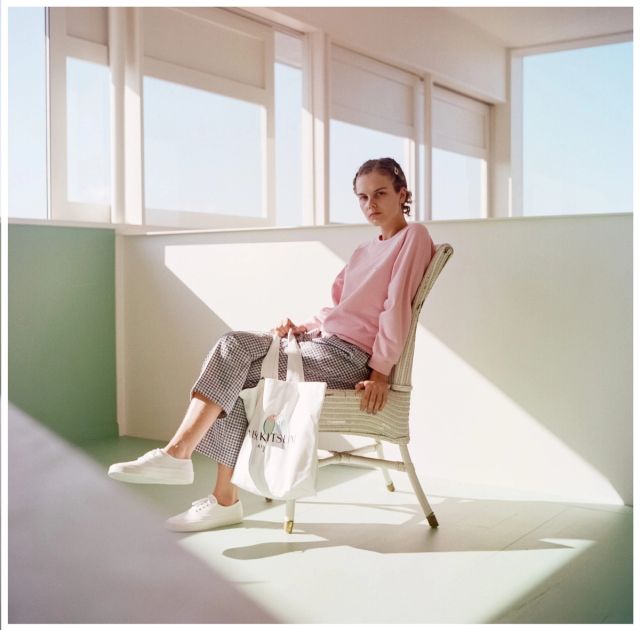 Maison Kitsuné — 35mm film photograph by Jackson Seebohm