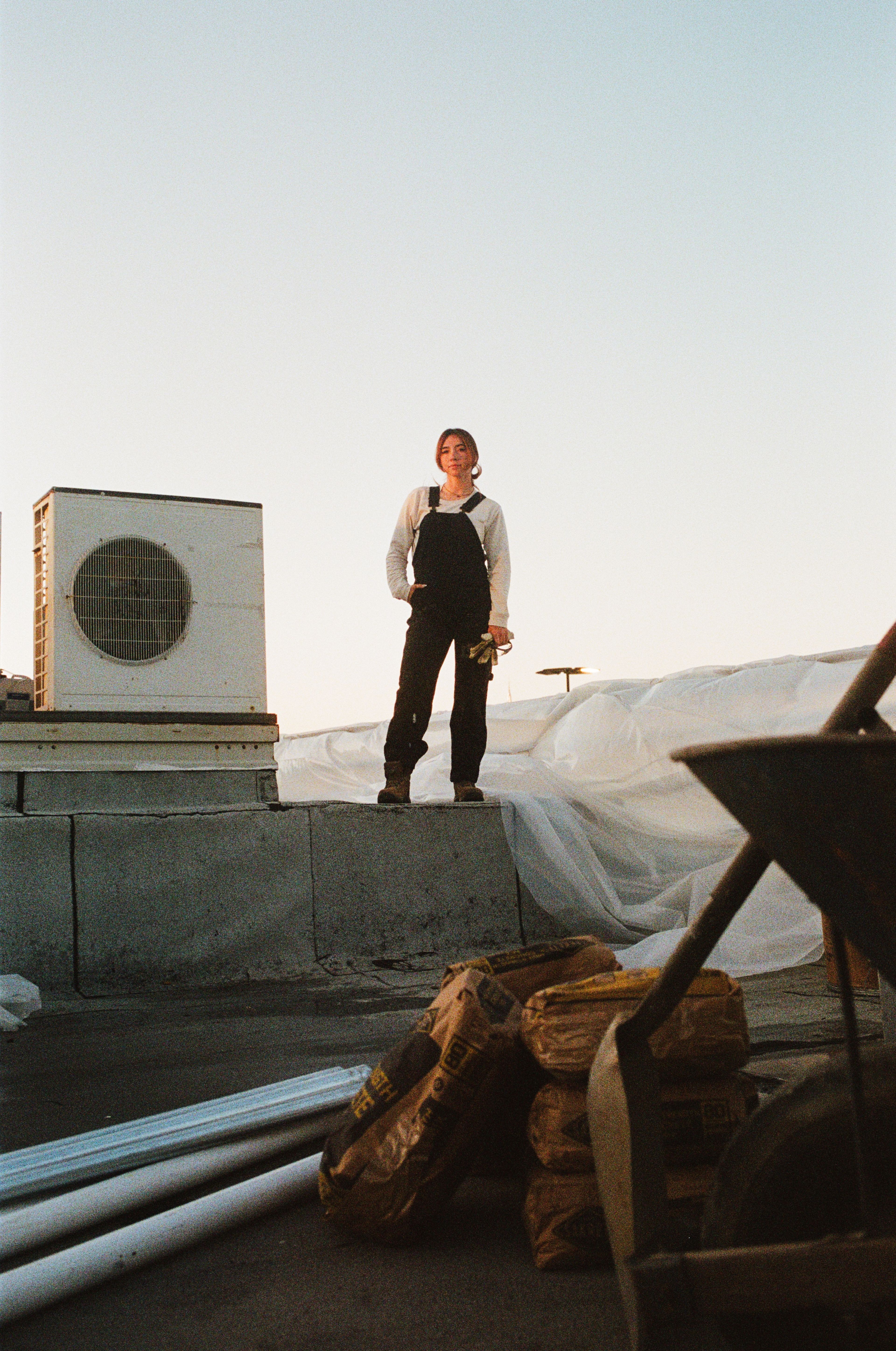 electrician roof vertical