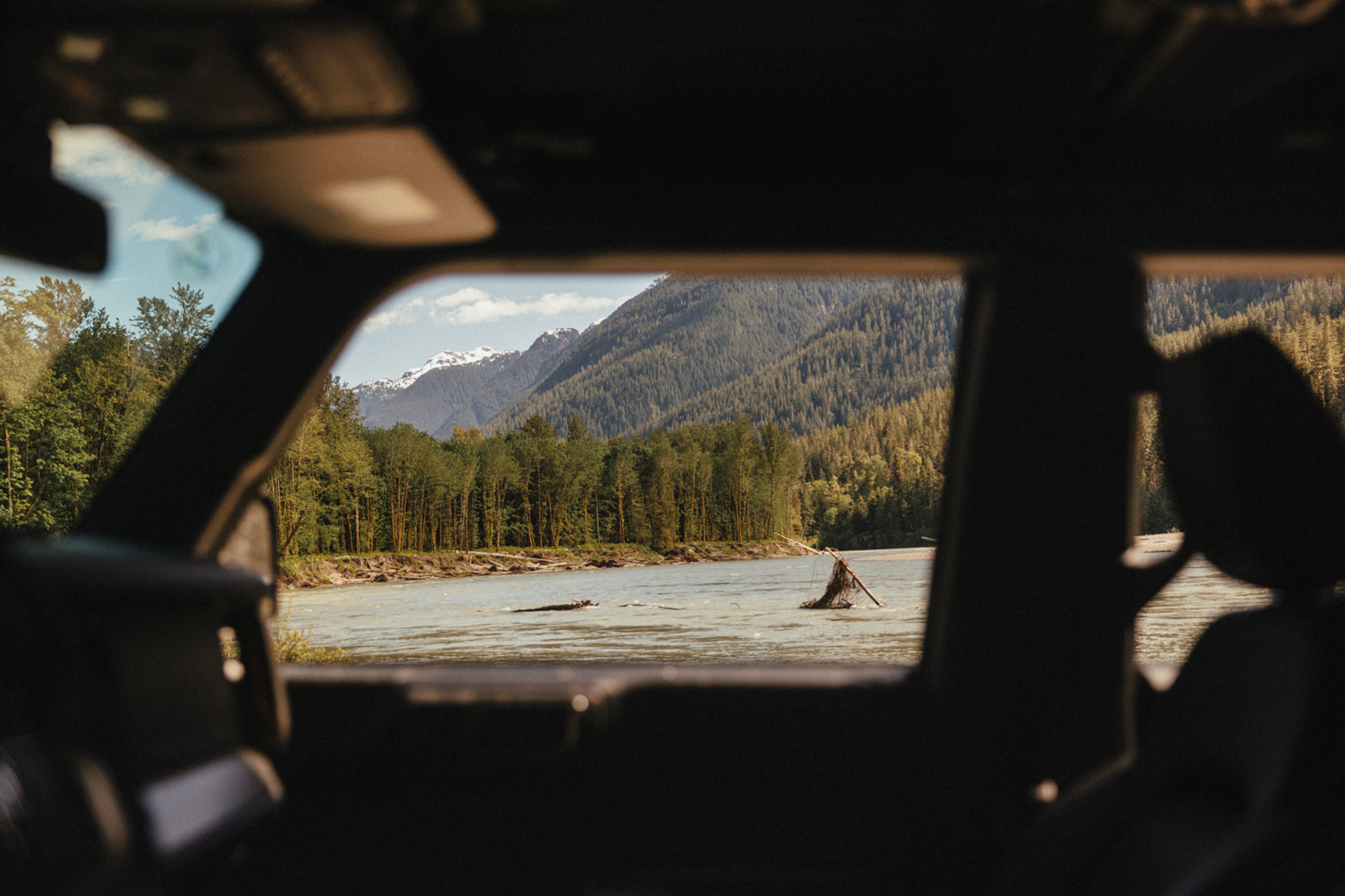 ford bronco window river