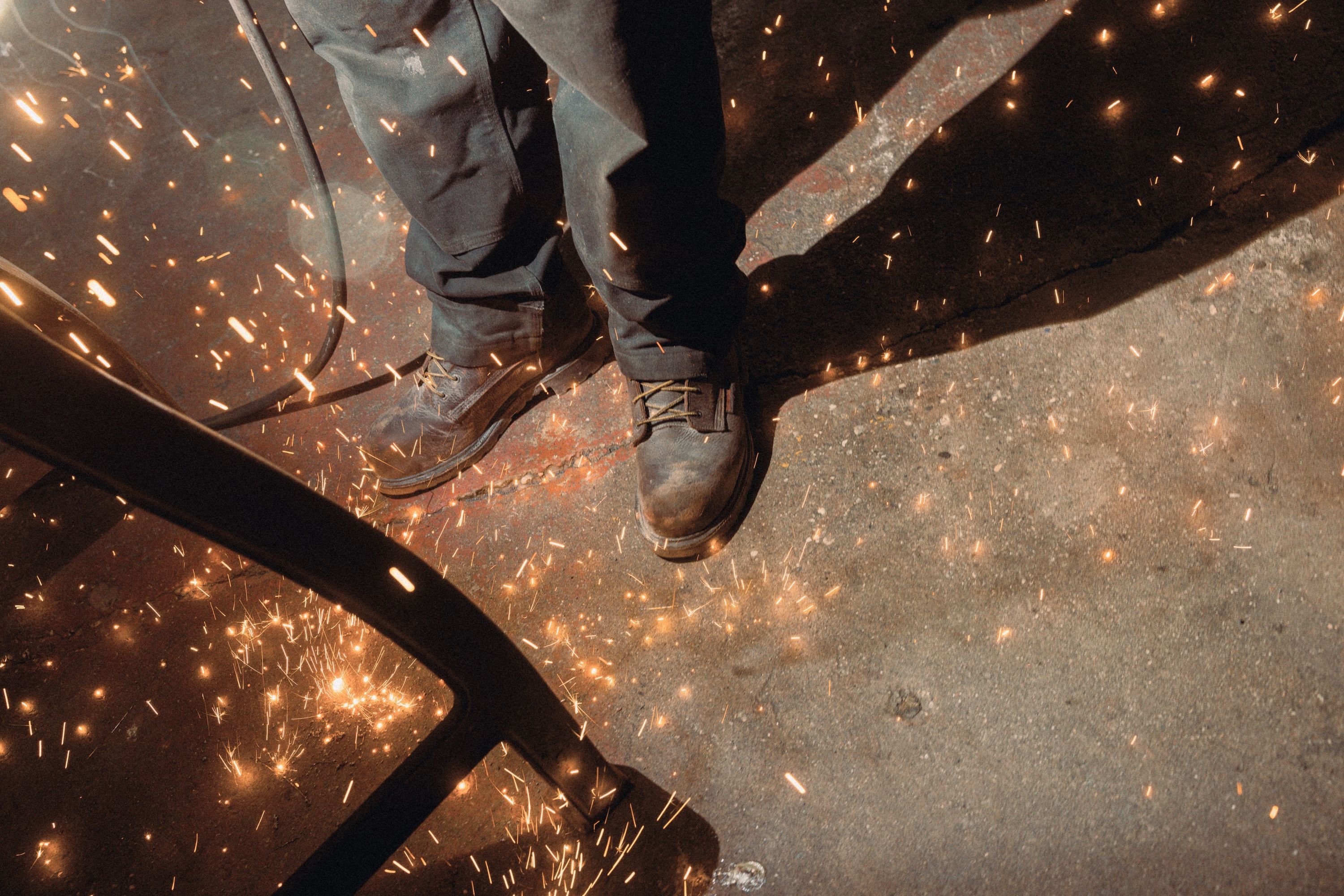 welder boots
