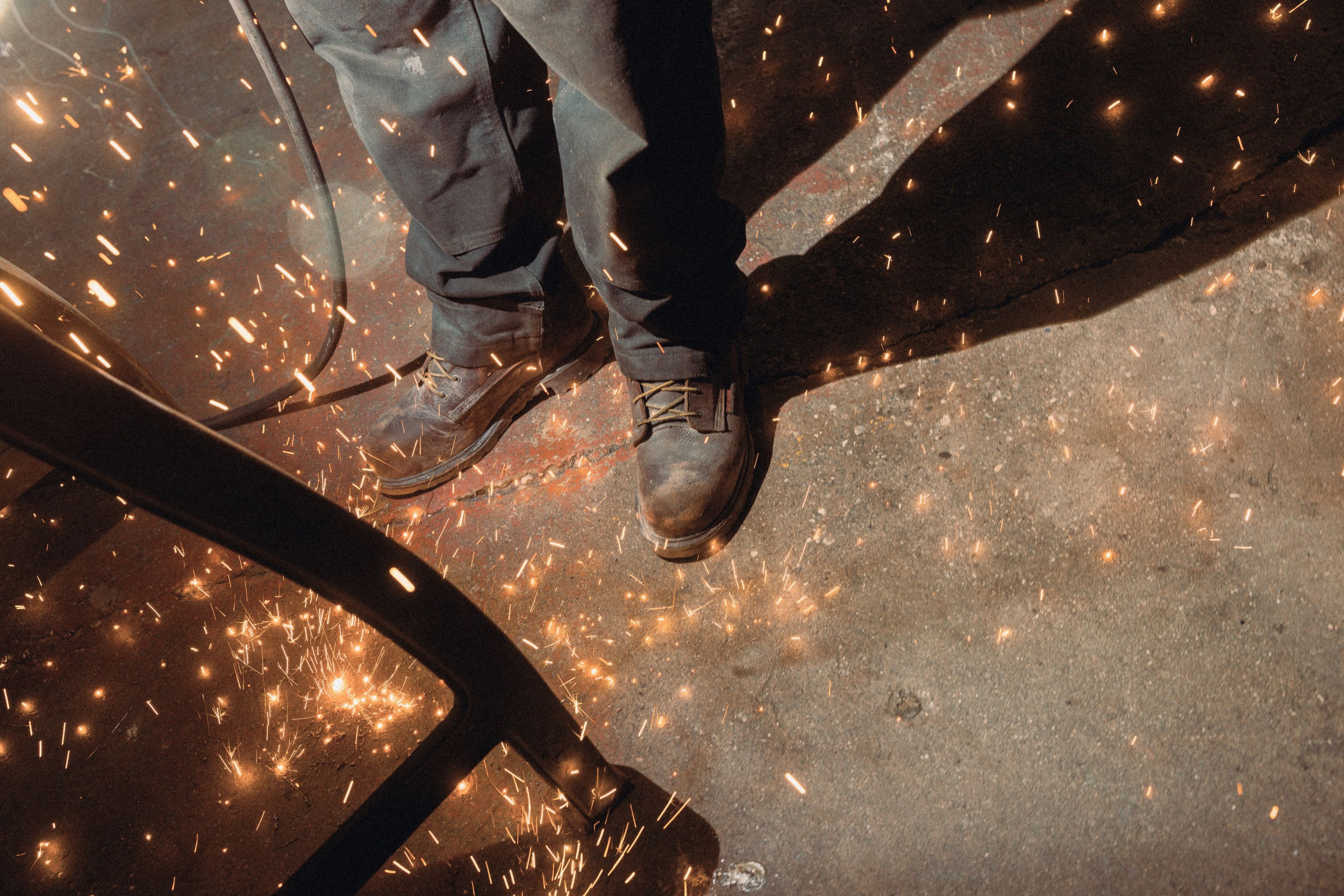 welder boots