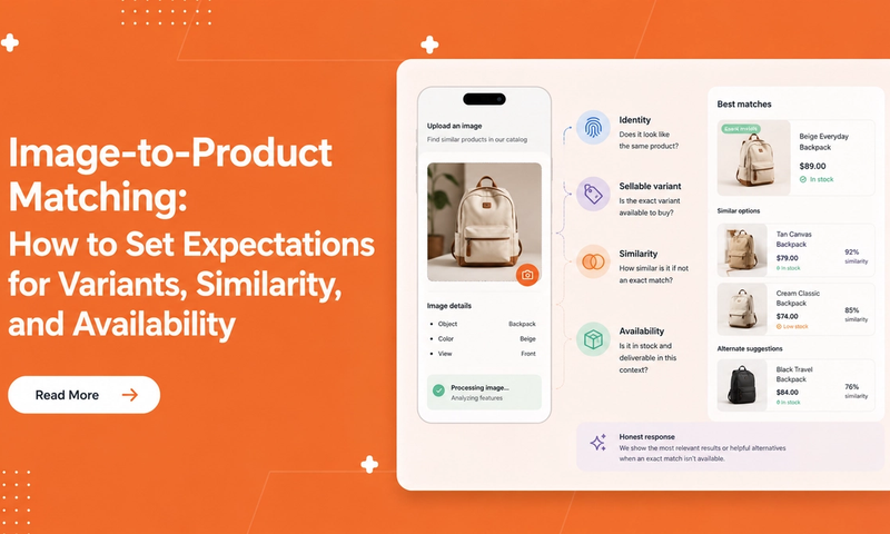Image-to-Product Matching: How to Set Expectations for Variants, Similarity, and Availability