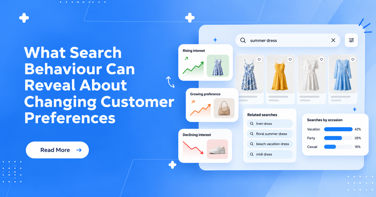 What Search Behaviour Can Reveal About Changing Customer Preferences