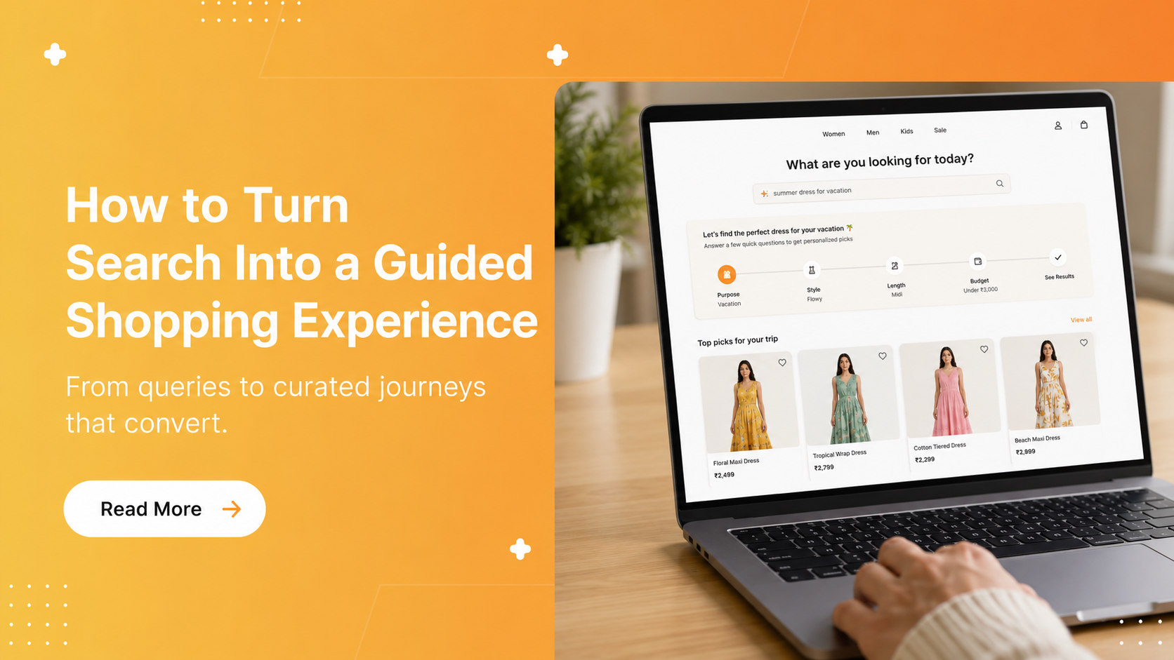 How to Turn Search Into a Guided Shopping Experience