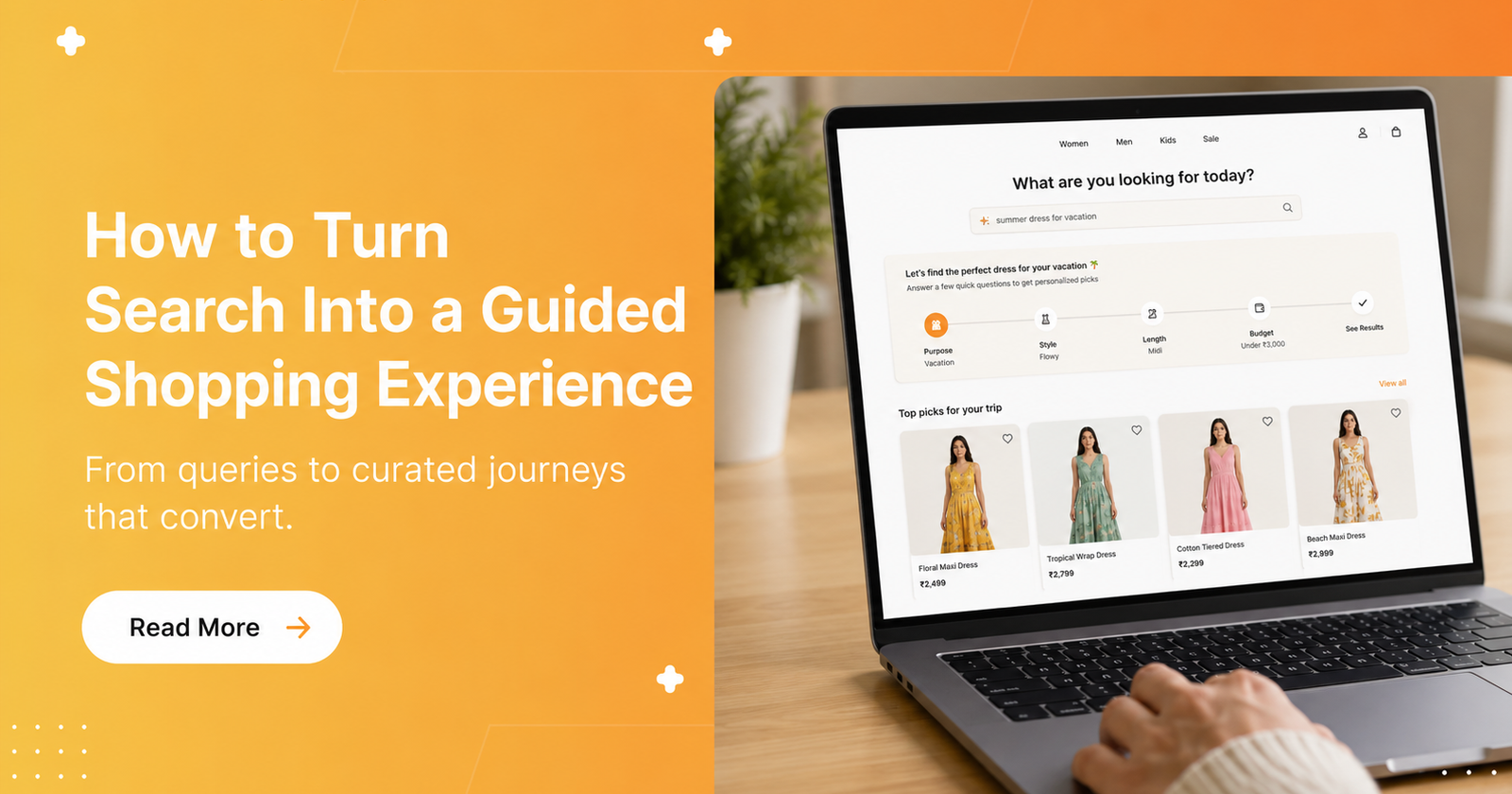How to Turn Search Into a Guided Shopping Experience