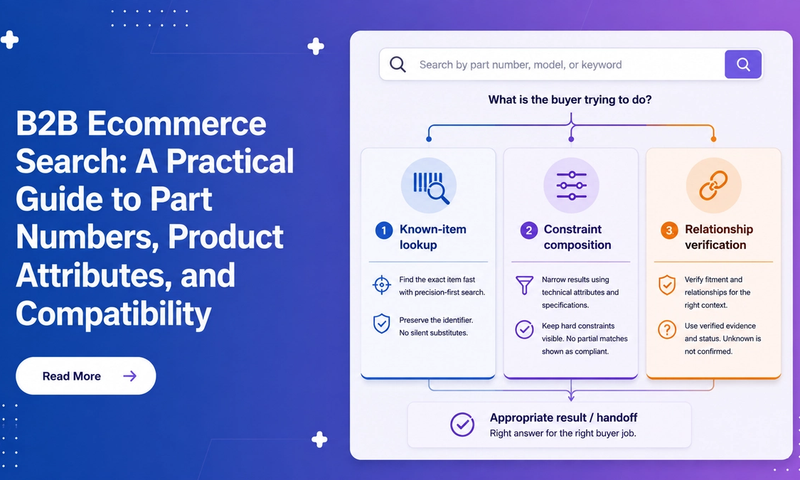 B2B Ecommerce Search: A Practical Guide to Part Numbers, Product Attributes, and Compatibility