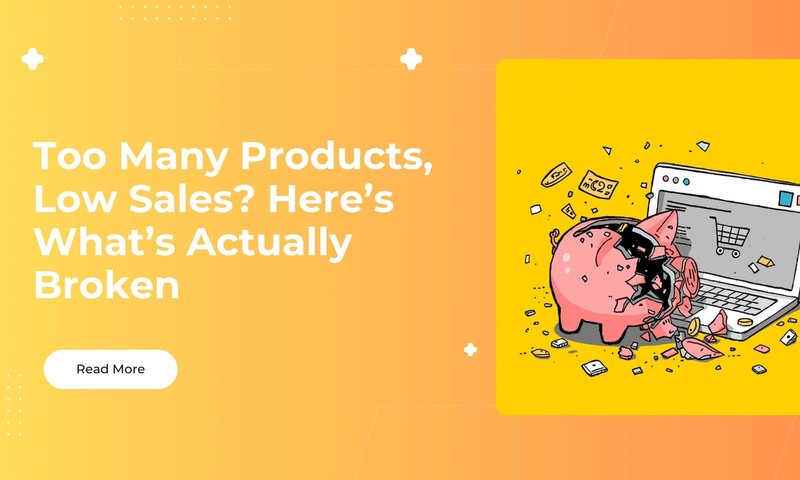 Too Many Products, Low Sales_ Here’s What’s Actually Broken