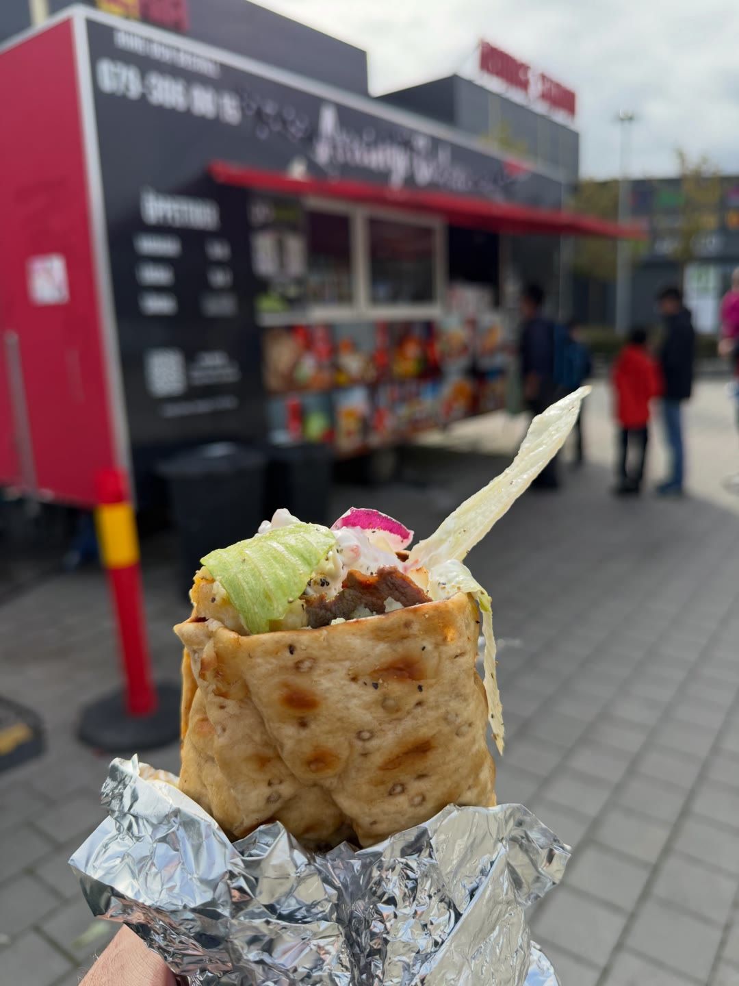 Tunnbrödsrulle med lövbit