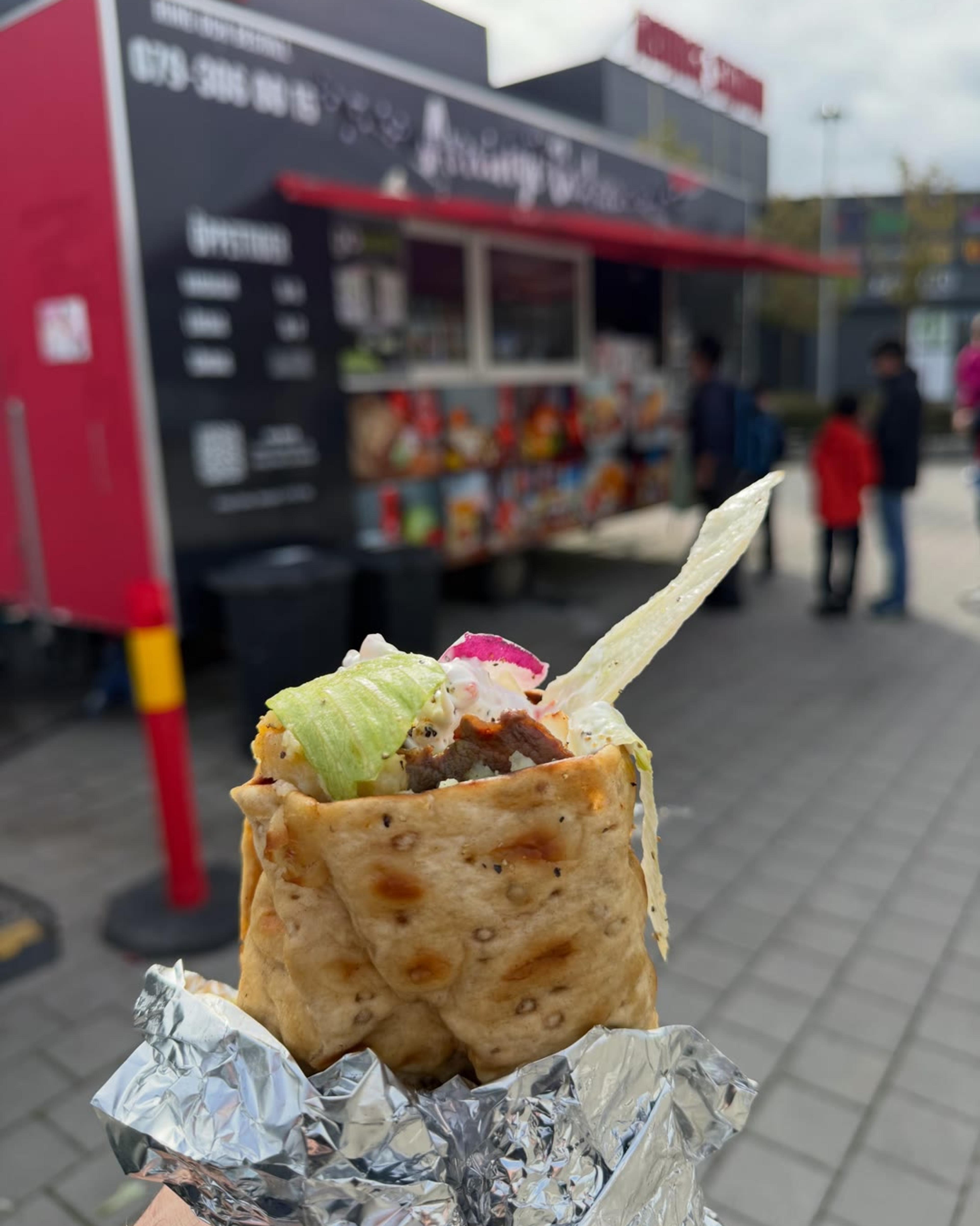 Tunnbrödsrulle med lövbit