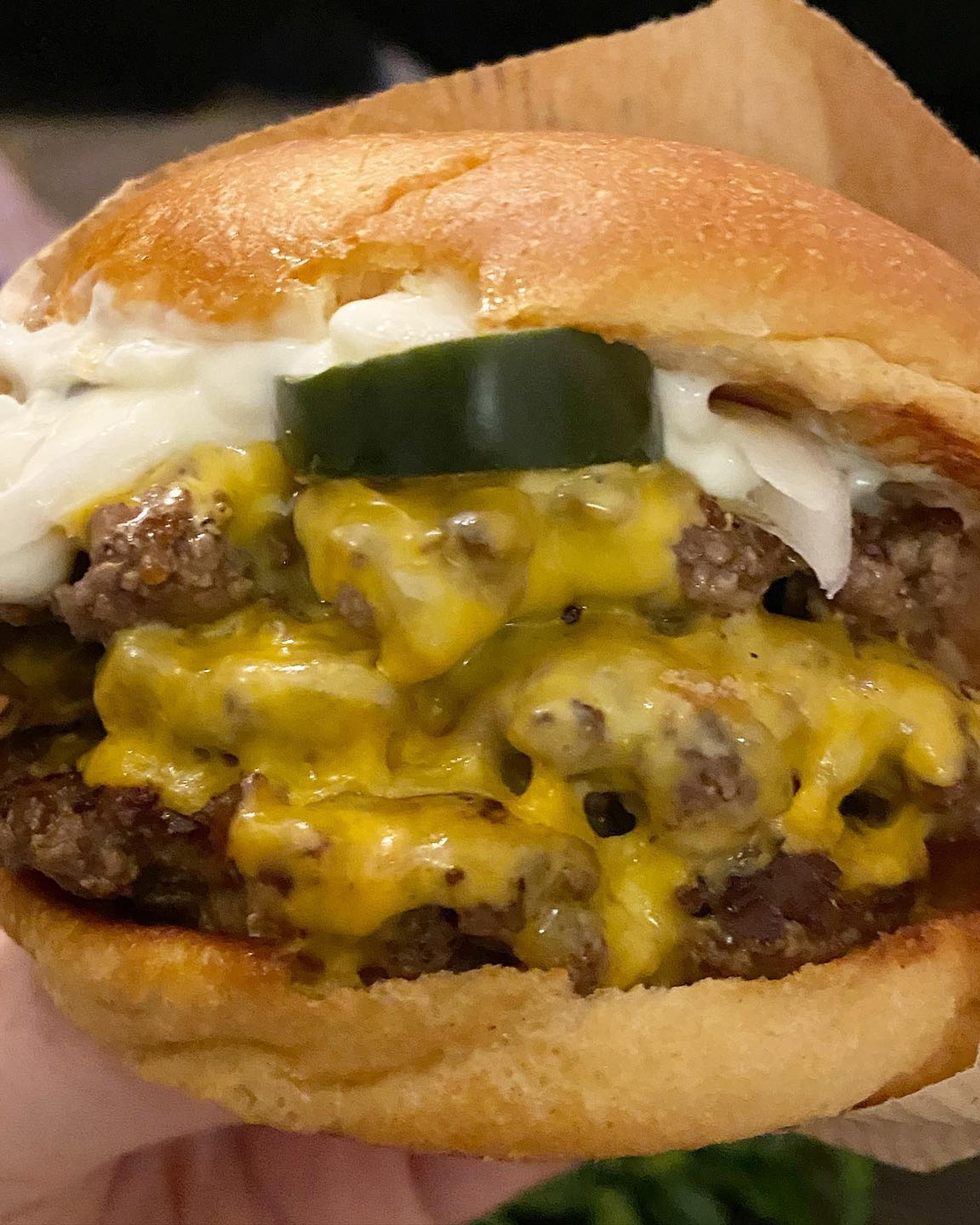Triple Cheeseburger