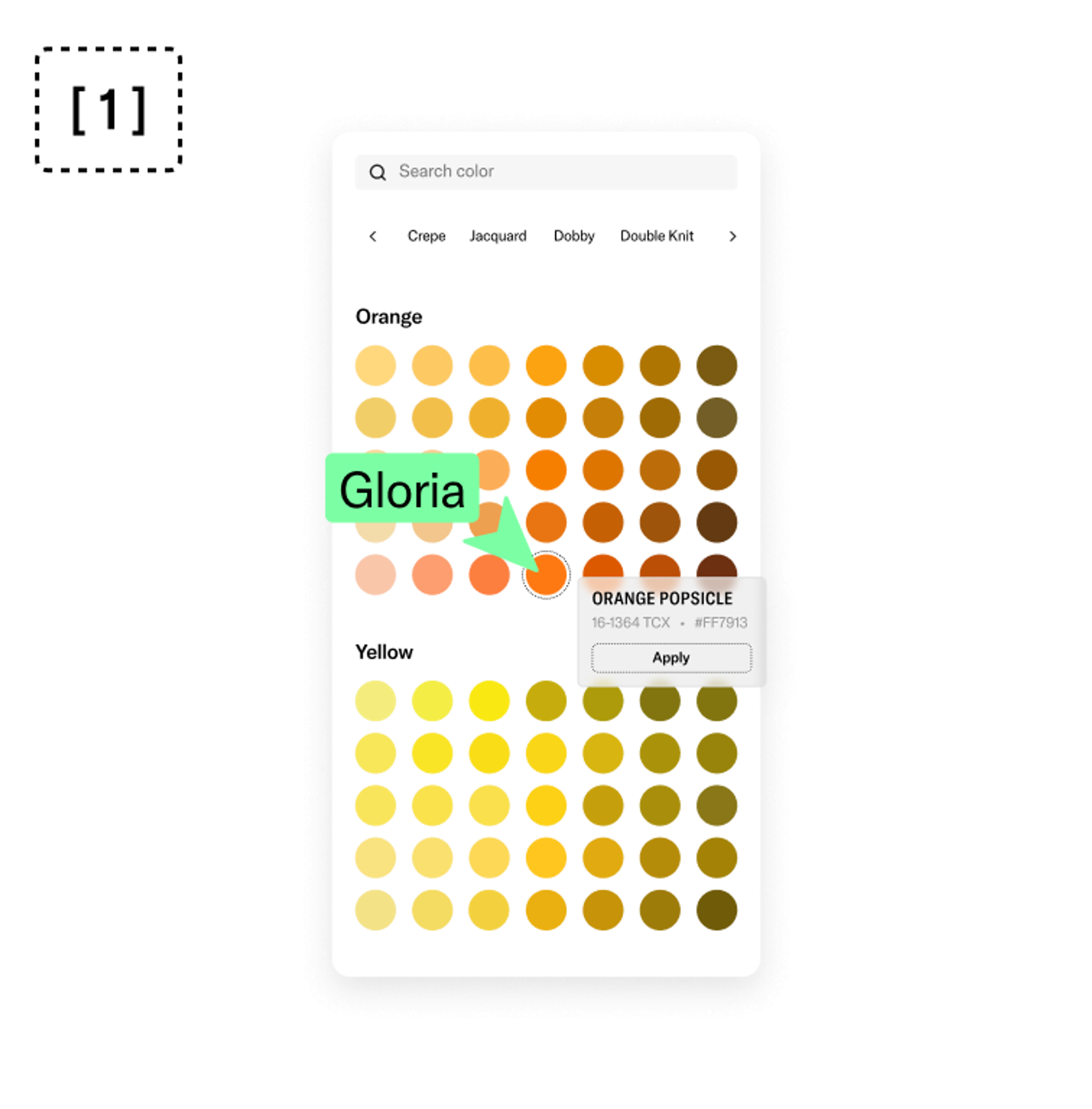 Choose from a range of colours