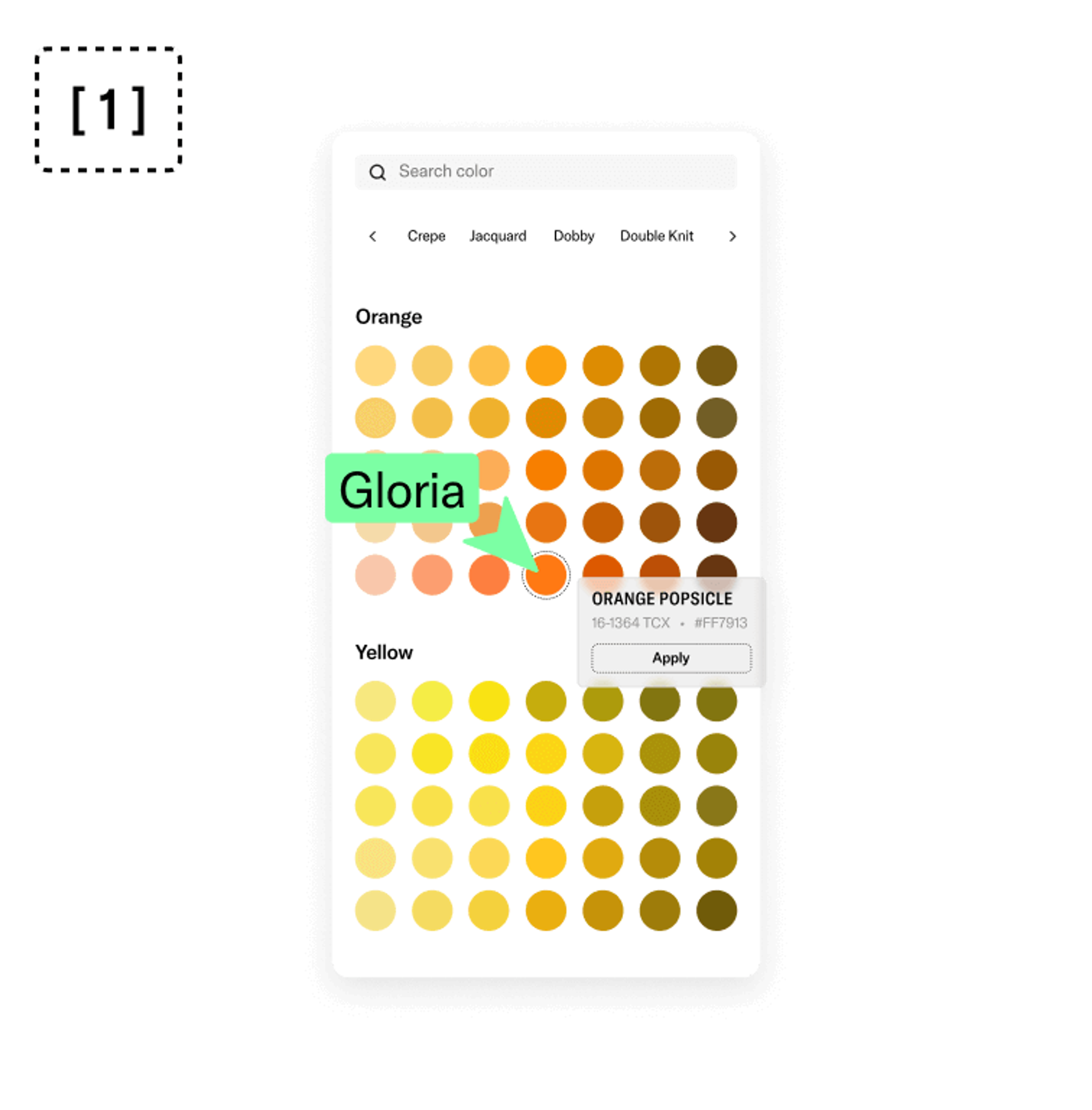 Choose from a range of colours