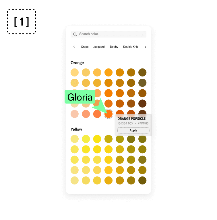 Choose from a range of colours