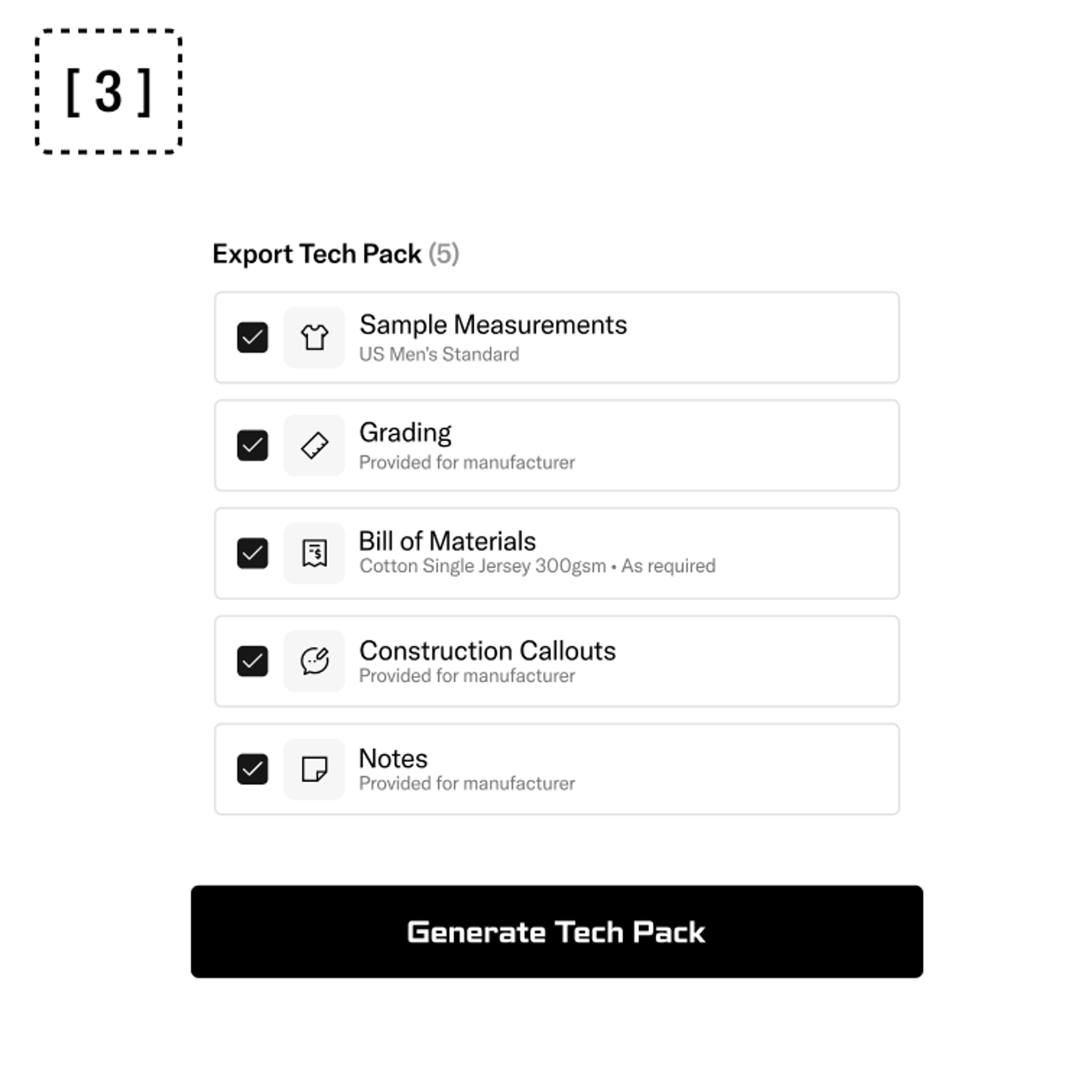 Design a Tech Pack