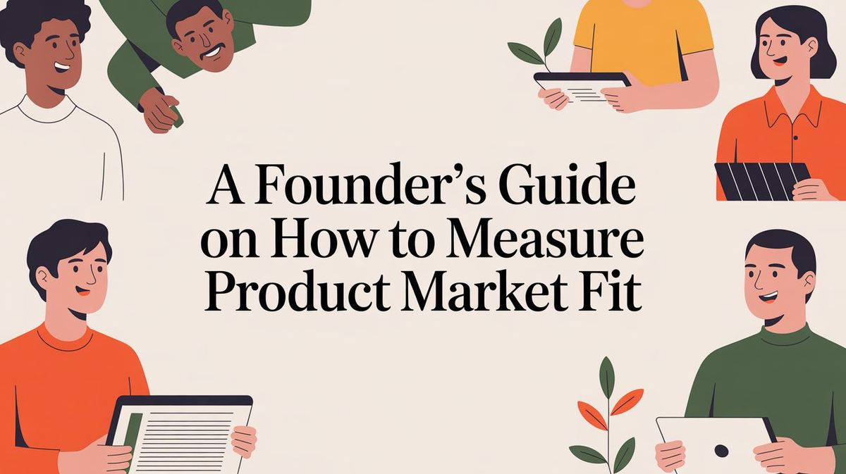 A Founder's Guide on How to Measure Product Market Fit