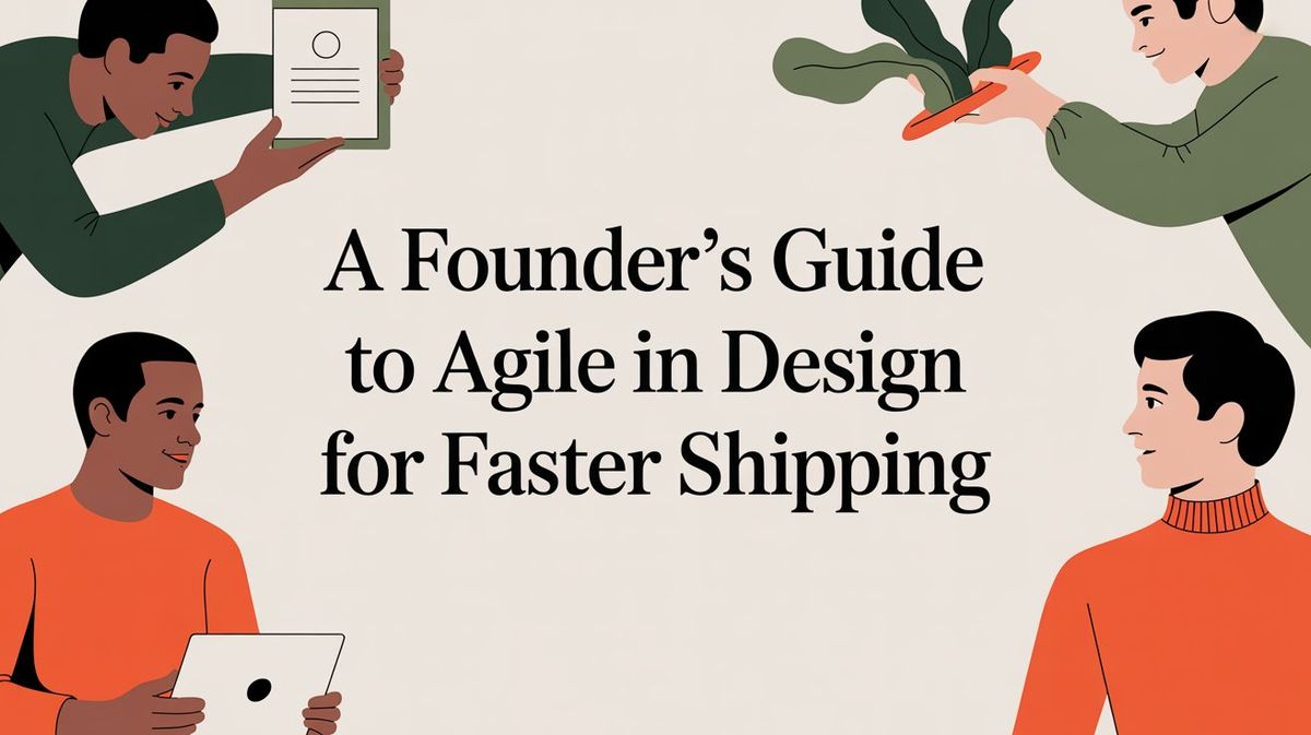 A Founder's Guide to Agile in Design for Faster Shipping