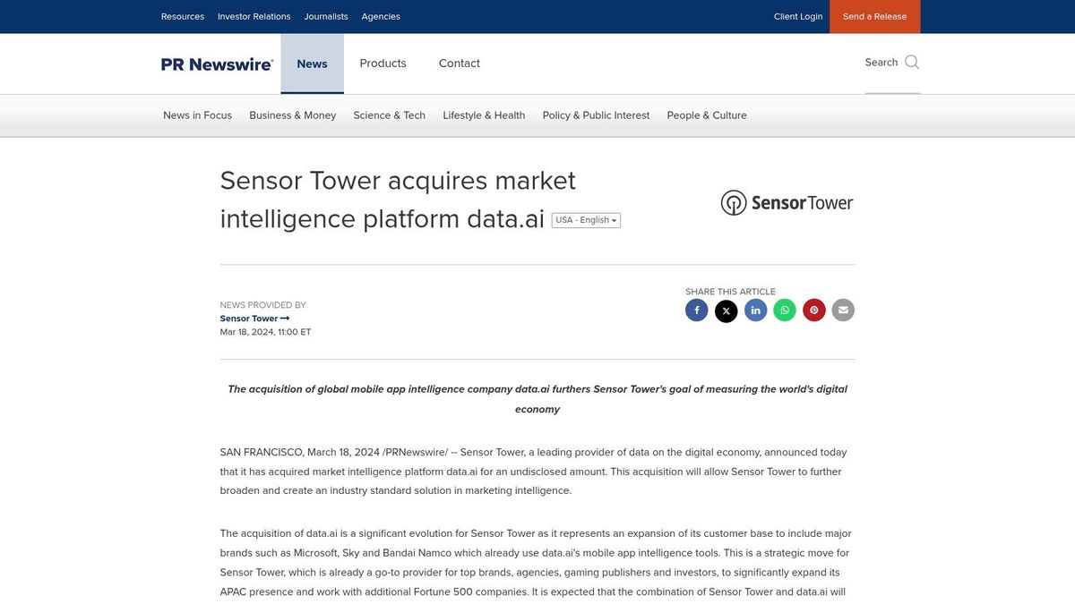 data.ai (formerly App Annie)