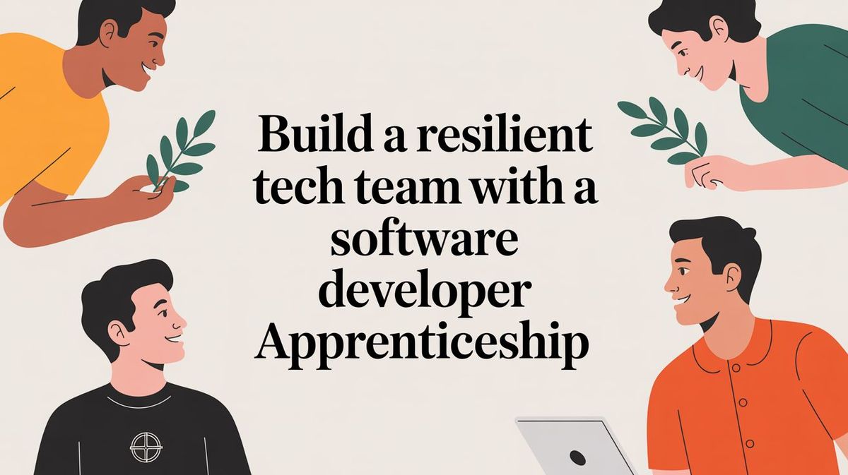 Build a Resilient Tech Team with a Software Developer Apprenticeship