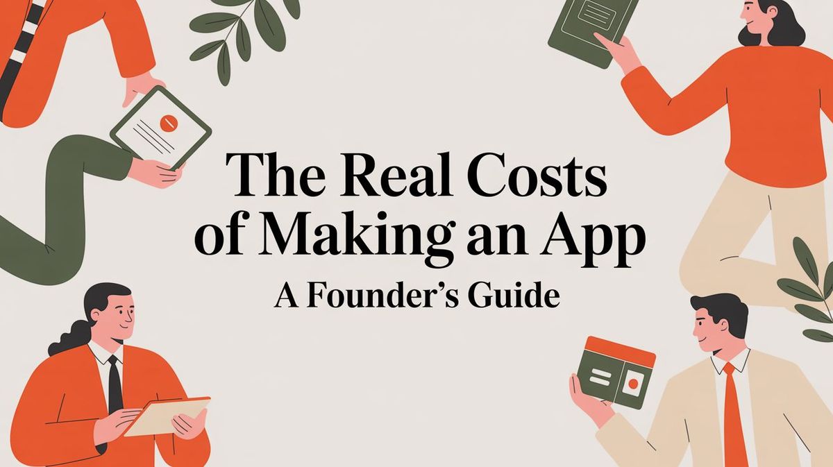 The Real Costs of Making an App a Founder's Guide