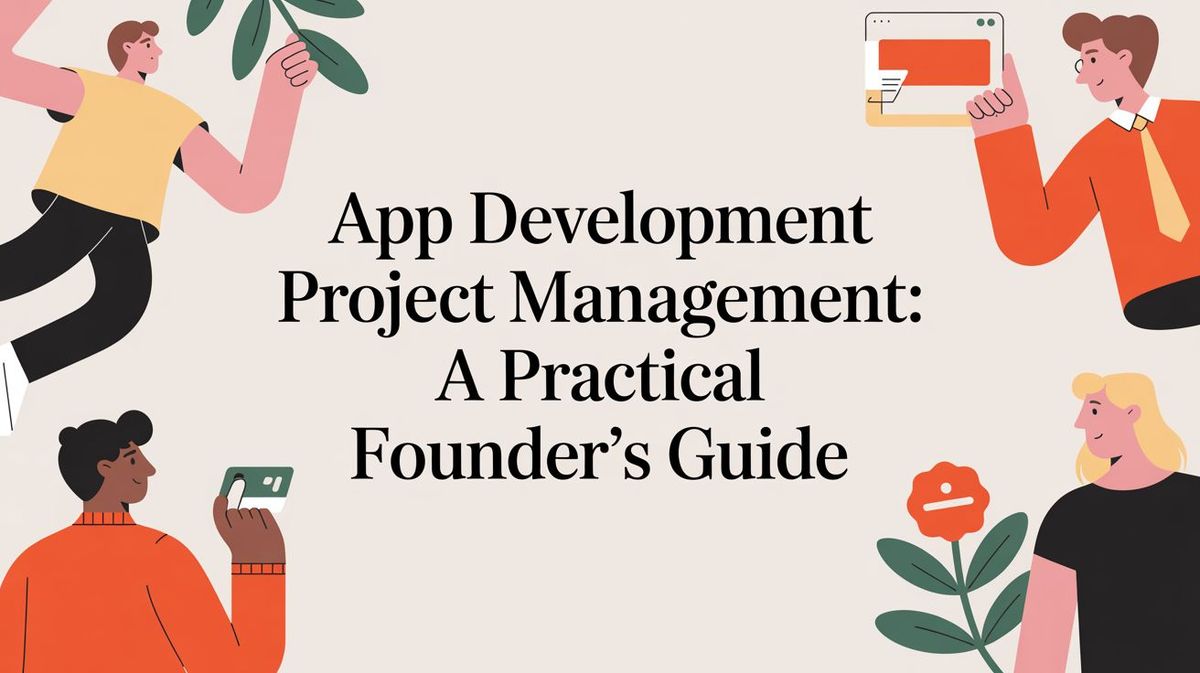 App Development Project Management: A Practical Founder's Guide