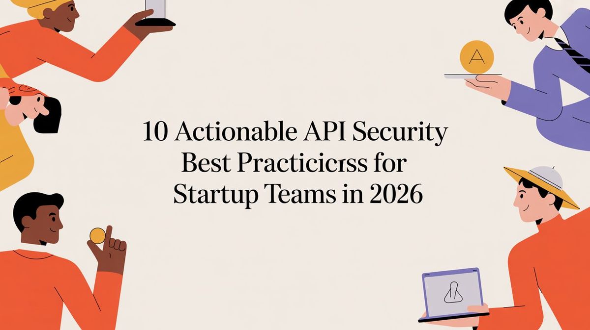 10 Actionable API Security Best Practices for Startup Teams in 2026