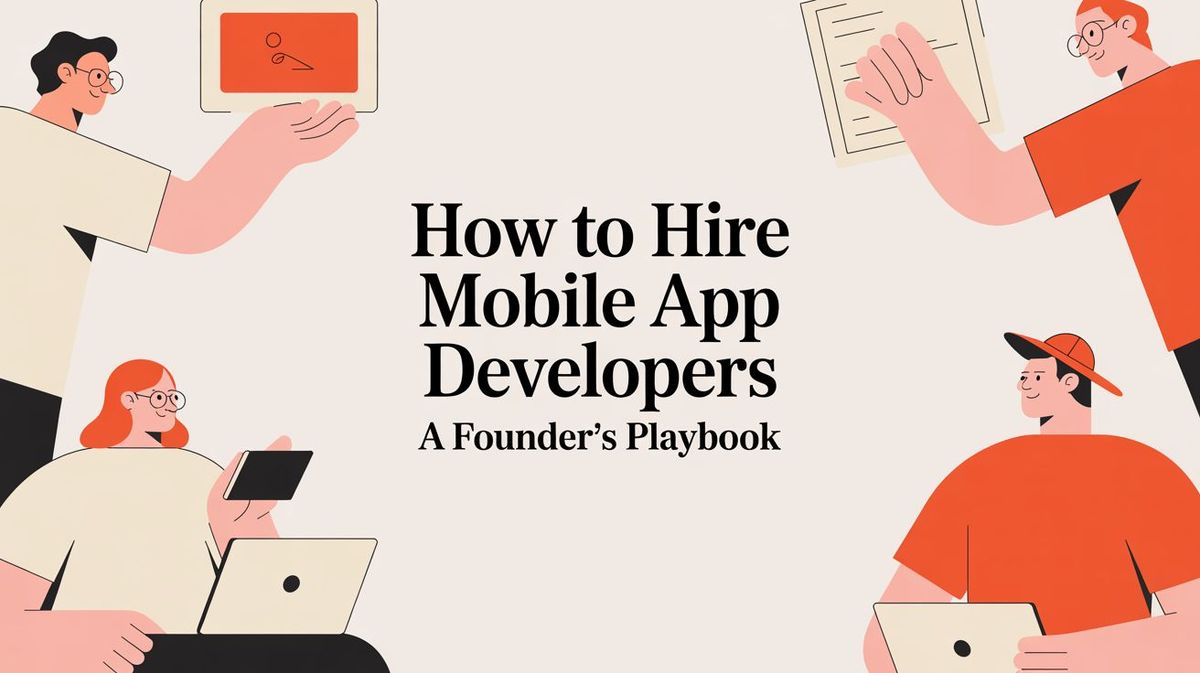 How to Hire Mobile App Developers A Founder's Playbook