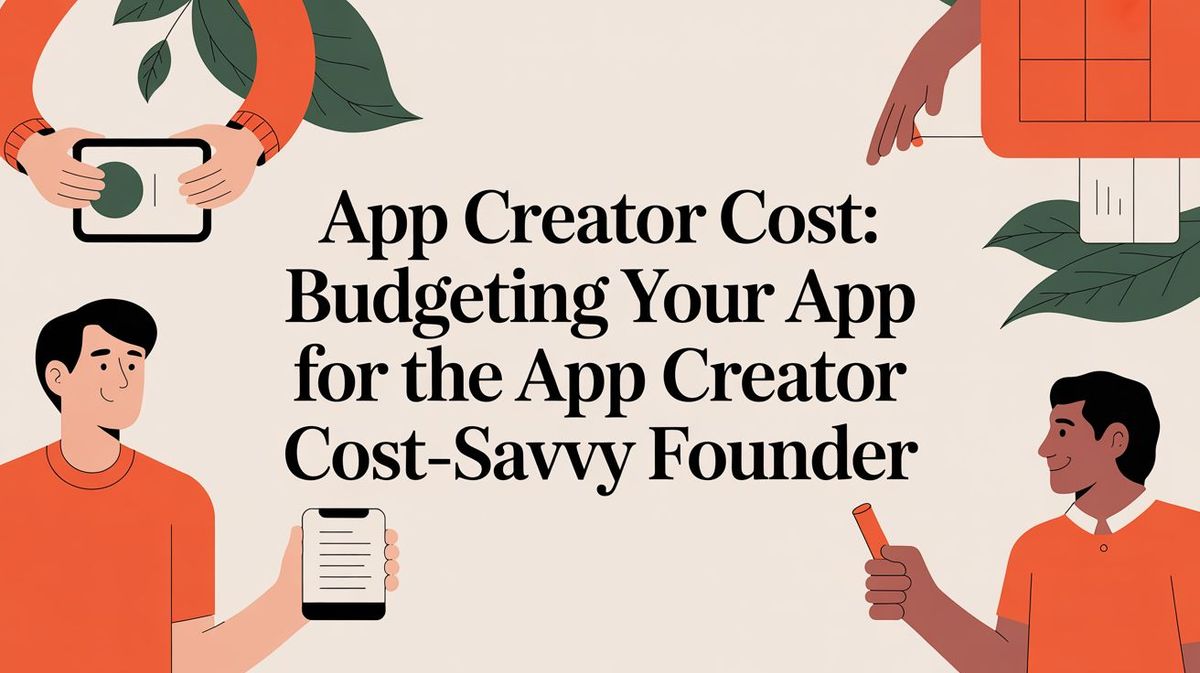 App Creator Cost: Budgeting Your App for the app creator cost-Savvy Founder