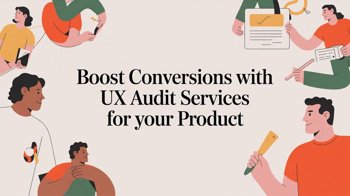 Boost Conversions with ux audit services for Your Product