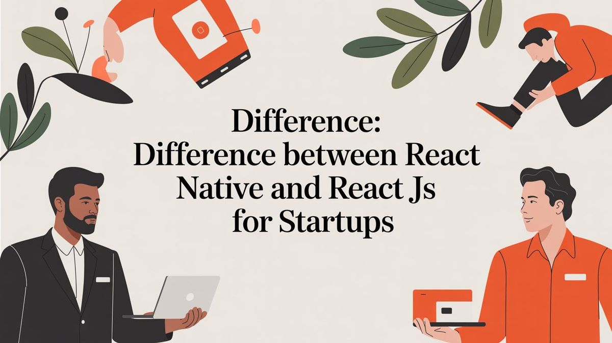 Difference: difference between react native and react js for startups